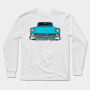 1956 Chevrolet 210 4 Door Station Wagon Long Sleeve T-Shirt